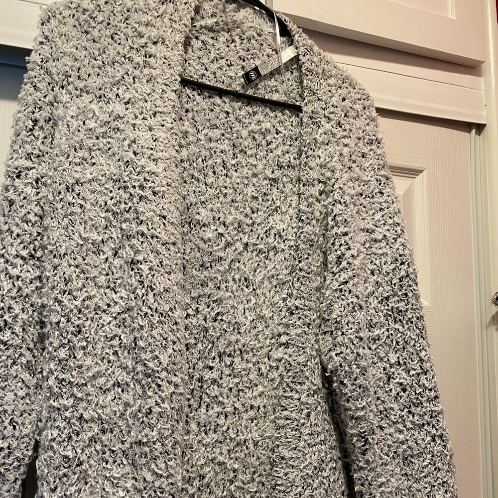 Kensie black & white cardigan